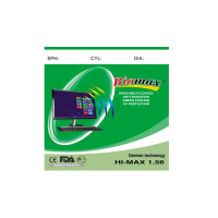 BIOMAX, REFLEX, NIKITA, CRYSTAL Полімерна лінза BIOMAX HI-MAX (зелений блік) Ind. 1,56 Ø70 (+0,0 / +6,0)