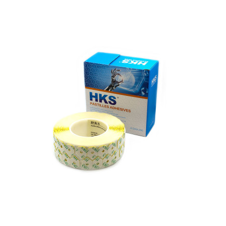 Липеды HKS blocking pads желтые Ø20*27 - 100 шт
