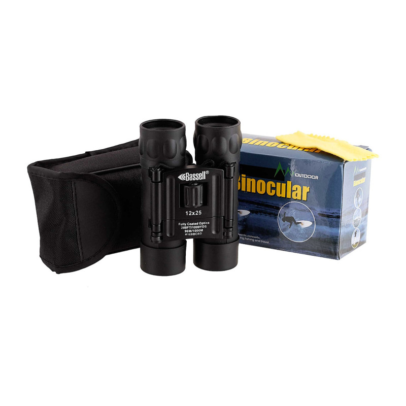 Бінокль BASSELL 12x25 (black)