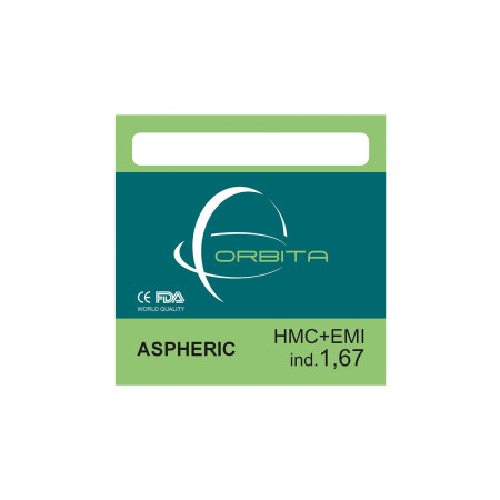 ORBITA, BIOMAX Полімерна асферична лінза ORBITA Ind. 1,67 Ø65 (+11,0 /+16,0)