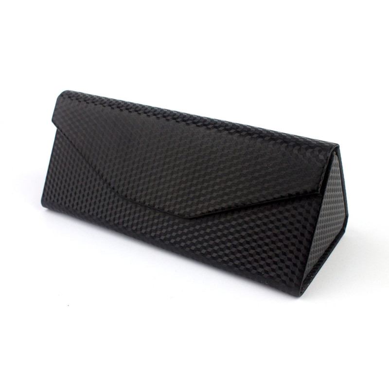 Футляр складной треугольник карбон 3D микс