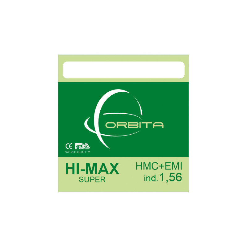 BIOMAX Полімерна лінза BIOMAX HI-MAX Super Ind. 1,56 Ø80 (+0,0 / +4,0)