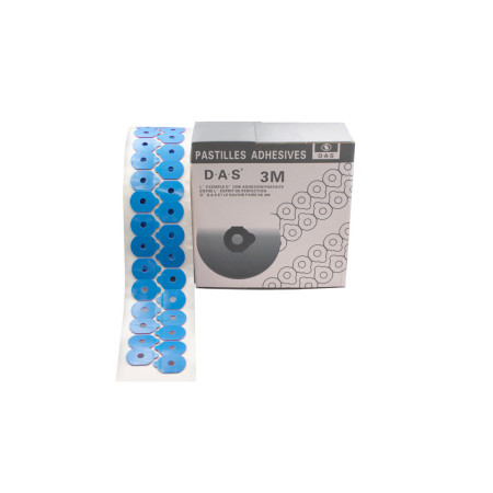 Липеды BLOCKING PADS D.A.S 3M синие  Ø20*27 - 100 шт
