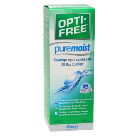 Розчин для очищення контактних лінз Opti-Free PureMoist 300 ml